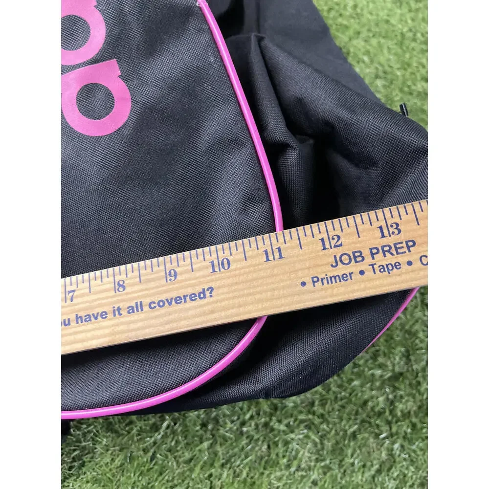 Adidas Small Diablo Duffel Bag‎ - Black with Pink Accents